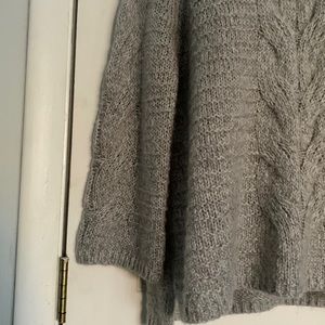 SUSINA gray sweater